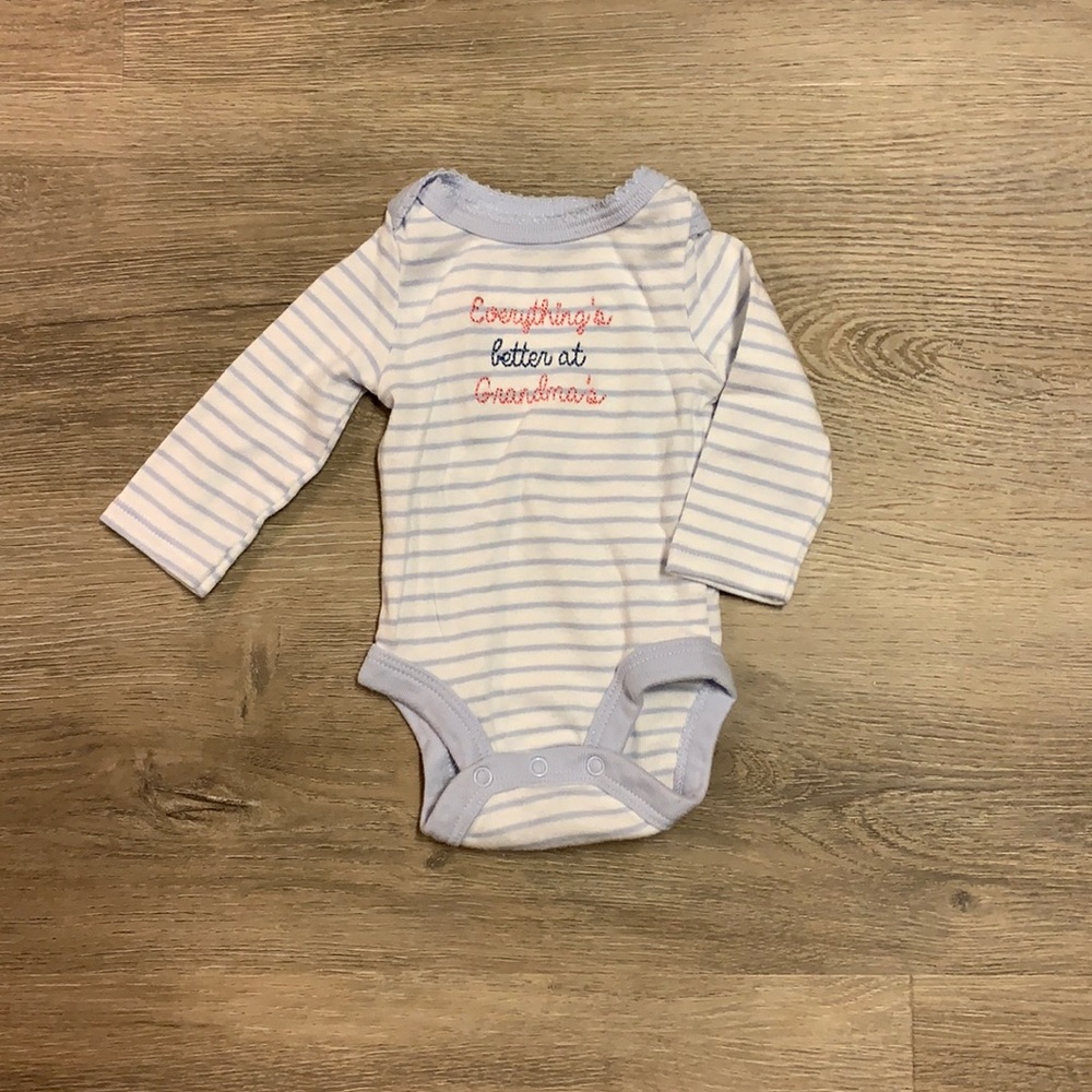 Baby girl long sleeve bodysuit
